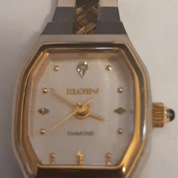 Vintage 1970's Elgin Diamond women's watch - Picture 7 of 7